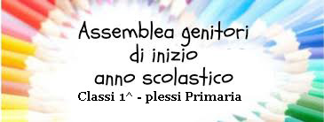 Date e orari delle assemblee per le classi prime primaria